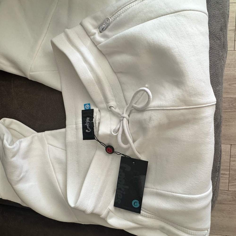 Coofandy Men's White Cargo Pants